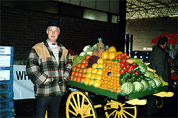 David Thompson at the Wholesale Market on Pontefract Lane