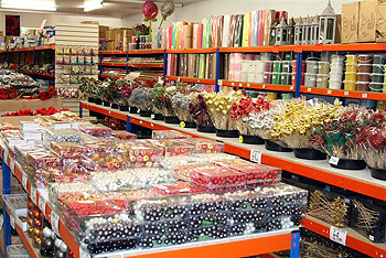 Wholesale glassware, pots, accessories, balloons and much more.