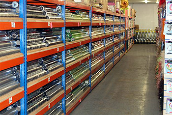 Wholesale  wraps, rolls and cellophane.